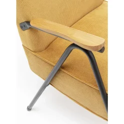 KARE Design Sessel-Armlehnstuhl Ryan Gelb