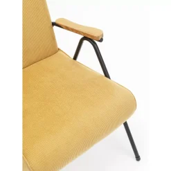 KARE Design Sessel-Armlehnstuhl Ryan Gelb