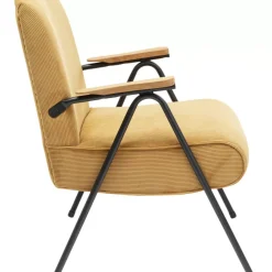 KARE Design Sessel-Armlehnstuhl Ryan Gelb
