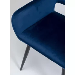 KARE Design Stühle-Armlehnstuhl San Francisco Blau