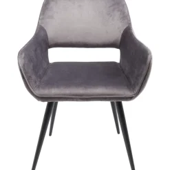 KARE Design Stühle-Armlehnstuhl San Francisco Grau