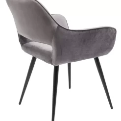 KARE Design Stühle-Armlehnstuhl San Francisco Grau