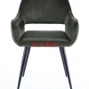 KARE Design Stühle-Armlehnstuhl San Francisco Dunkelgrun