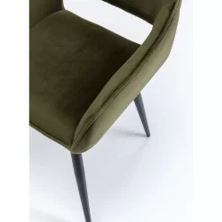 KARE Design Stühle-Armlehnstuhl San Francisco Dunkelgrun