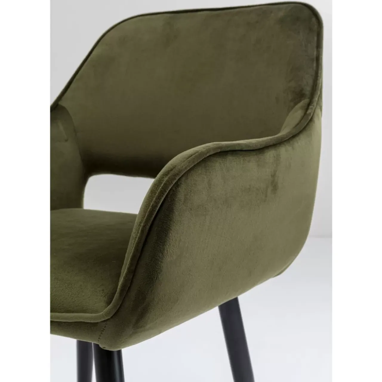 KARE Design Stühle-Armlehnstuhl San Francisco Dunkelgrun