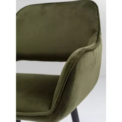 KARE Design Stühle-Armlehnstuhl San Francisco Dunkelgrun