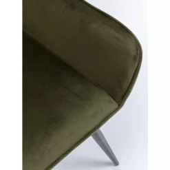 KARE Design Stühle-Armlehnstuhl San Francisco Dunkelgrun