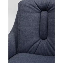 KARE Design Stühle-Armlehnstuhl Thea Dunkelgrau