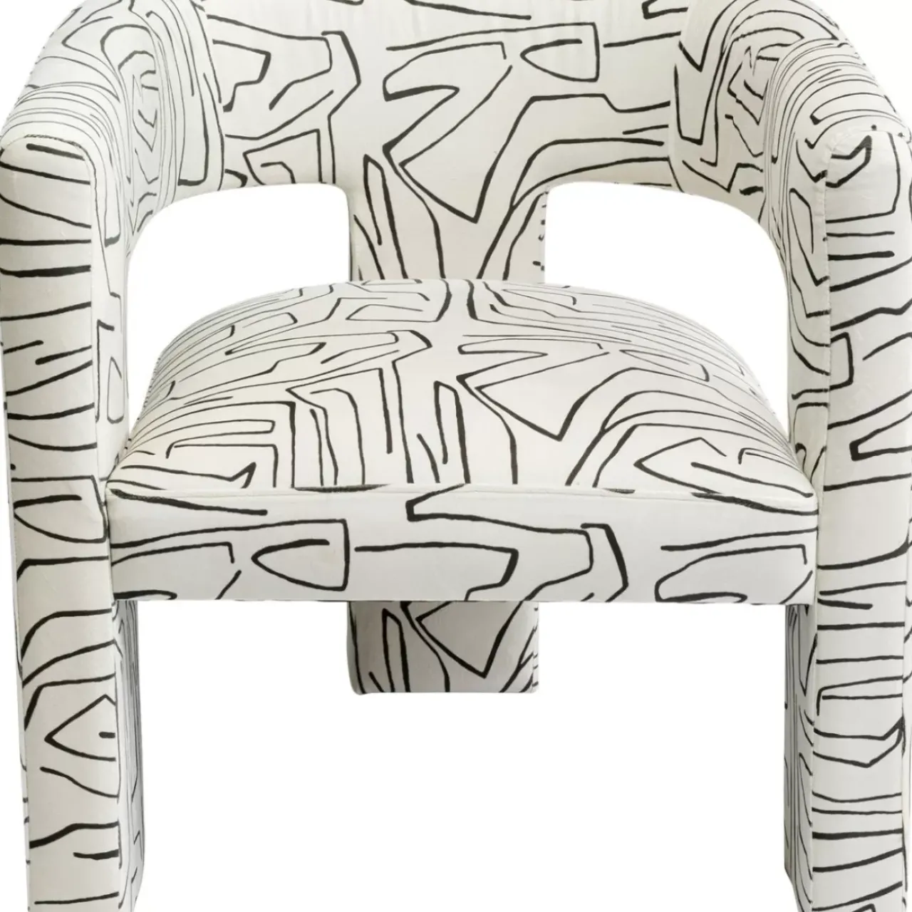 KARE Design Stühle-Armlehnstuhl Tripod