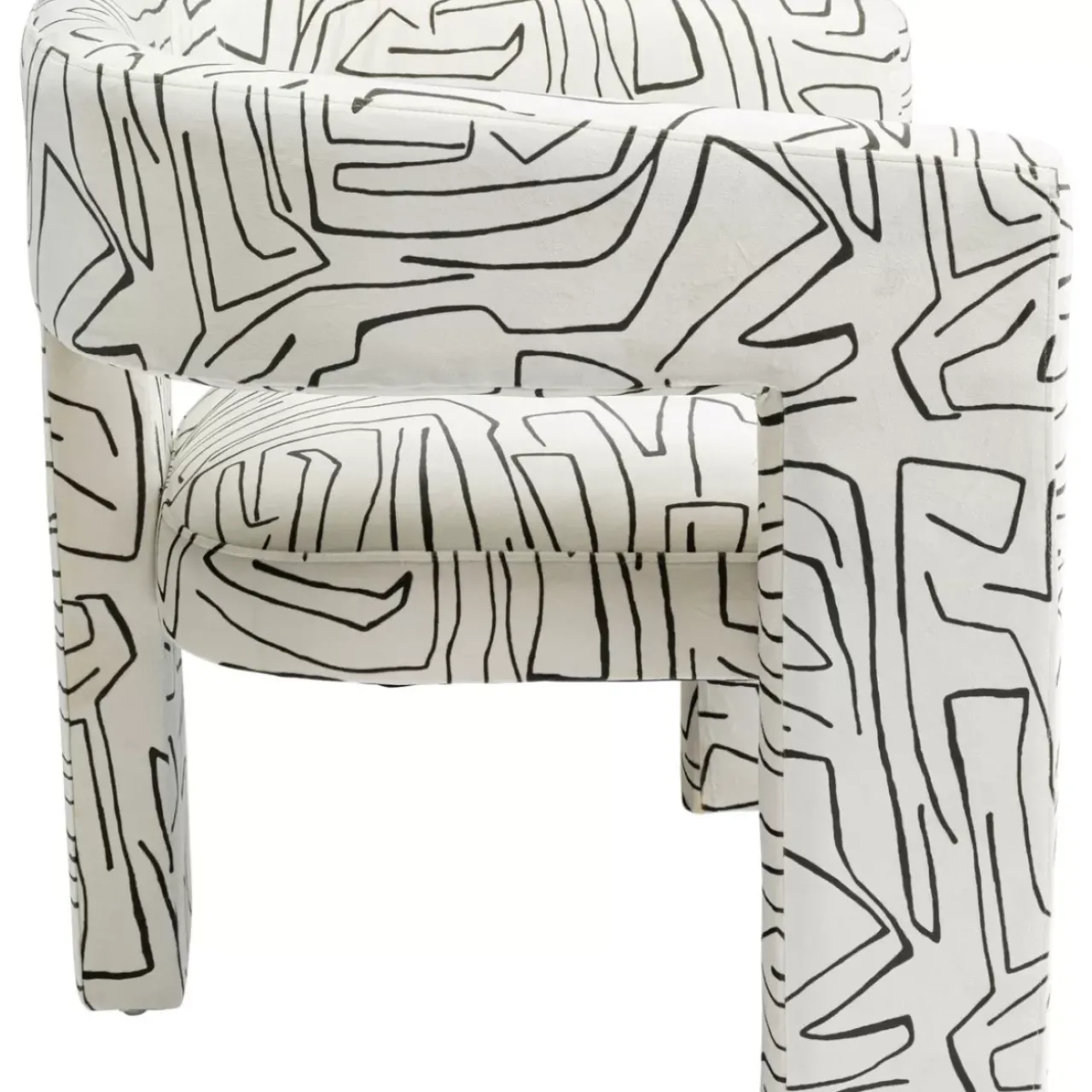 KARE Design Stühle-Armlehnstuhl Tripod