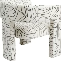 KARE Design Stühle-Armlehnstuhl Tripod