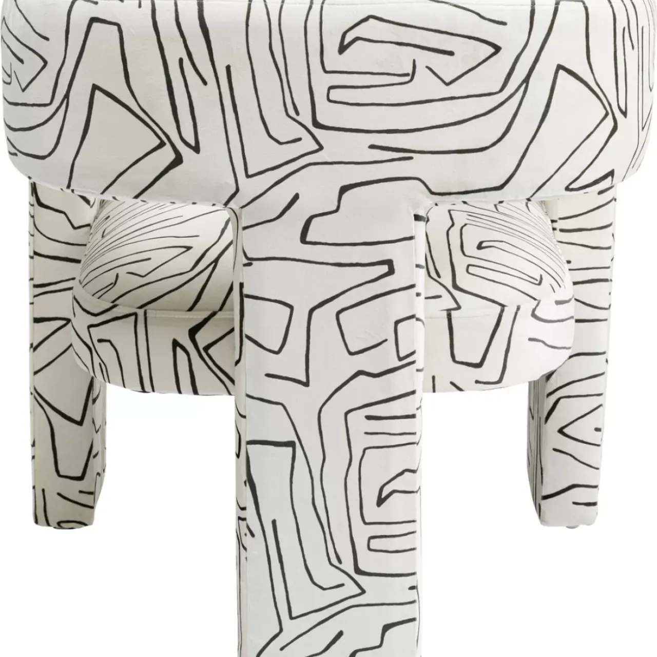 KARE Design Stühle-Armlehnstuhl Tripod