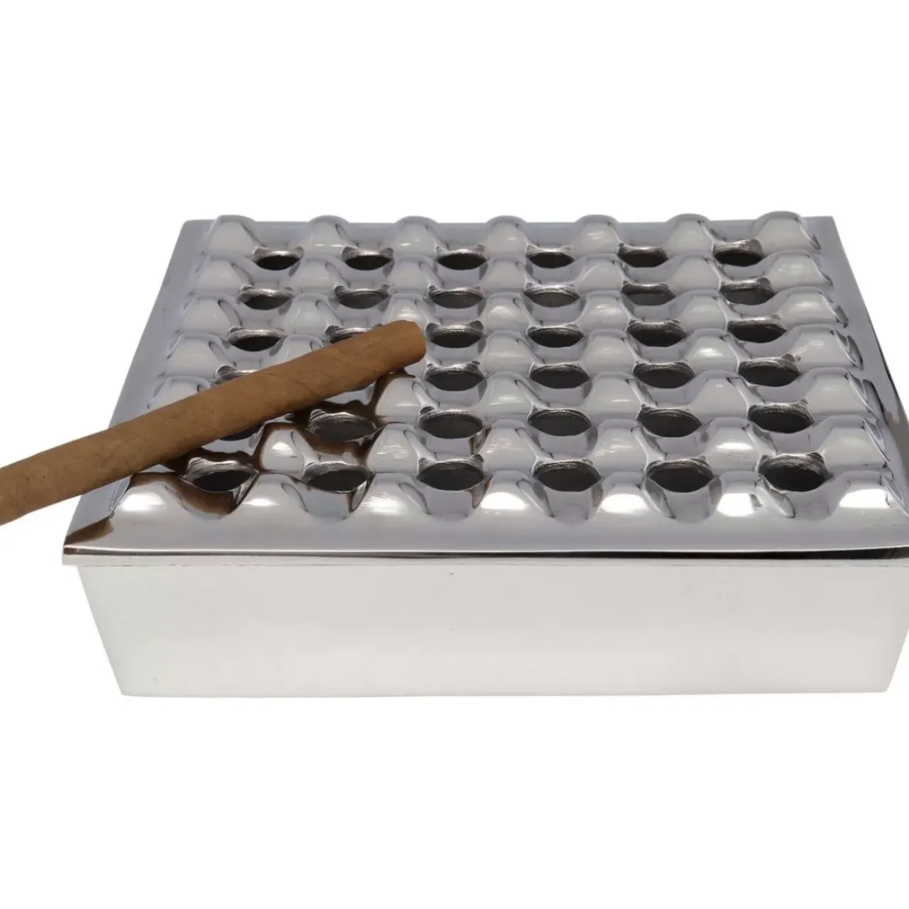 KARE Design Ascher-Ascher Soho Square Silber 25X25Cm