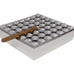 KARE Design Ascher-Ascher Soho Square Silber 25X25Cm