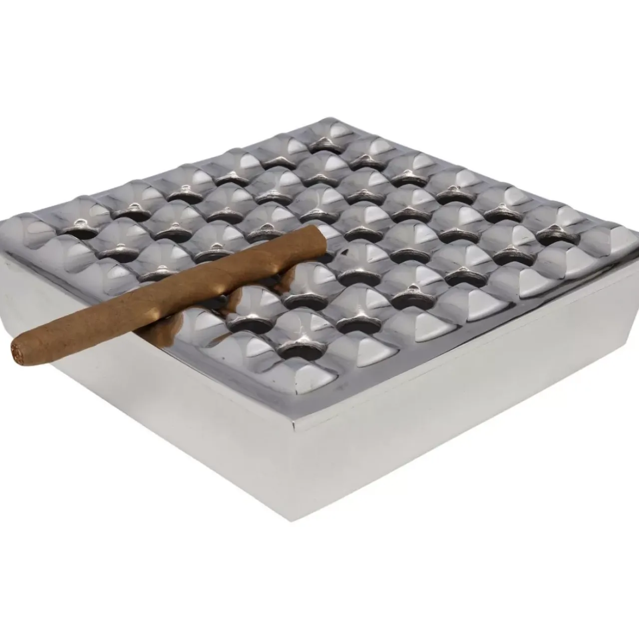 KARE Design Ascher-Ascher Soho Square Silber 25X25Cm