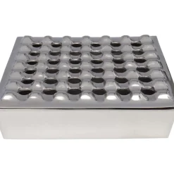 KARE Design Ascher-Ascher Soho Square Silber 25X25Cm