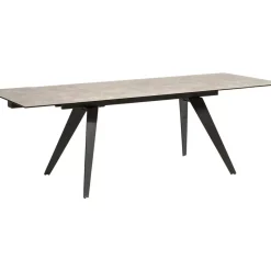 KARE Design Tische-Ausziehtisch Amsterdam Dunkel 160(40+40)X90Cm