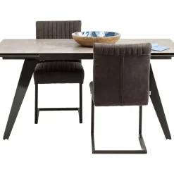 KARE Design Tische-Ausziehtisch Amsterdam Dunkel 160(40+40)X90Cm
