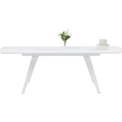 KARE Design Tische-Ausziehtisch Amsterdam Weiss 160(40+40)X90Cm