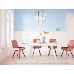 KARE Design Tische-Ausziehtisch Amsterdam Weiss 160(40+40)X90Cm