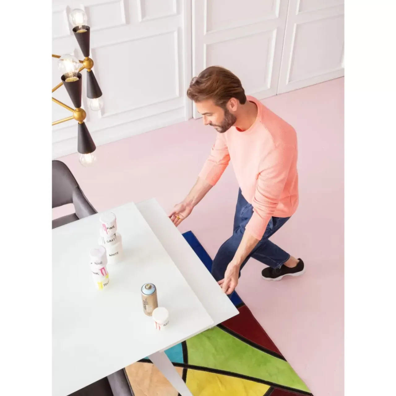 KARE Design Tische-Ausziehtisch Amsterdam Weiss 160(40+40)X90Cm