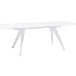 KARE Design Tische-Ausziehtisch Amsterdam Weiss 160(40+40)X90Cm