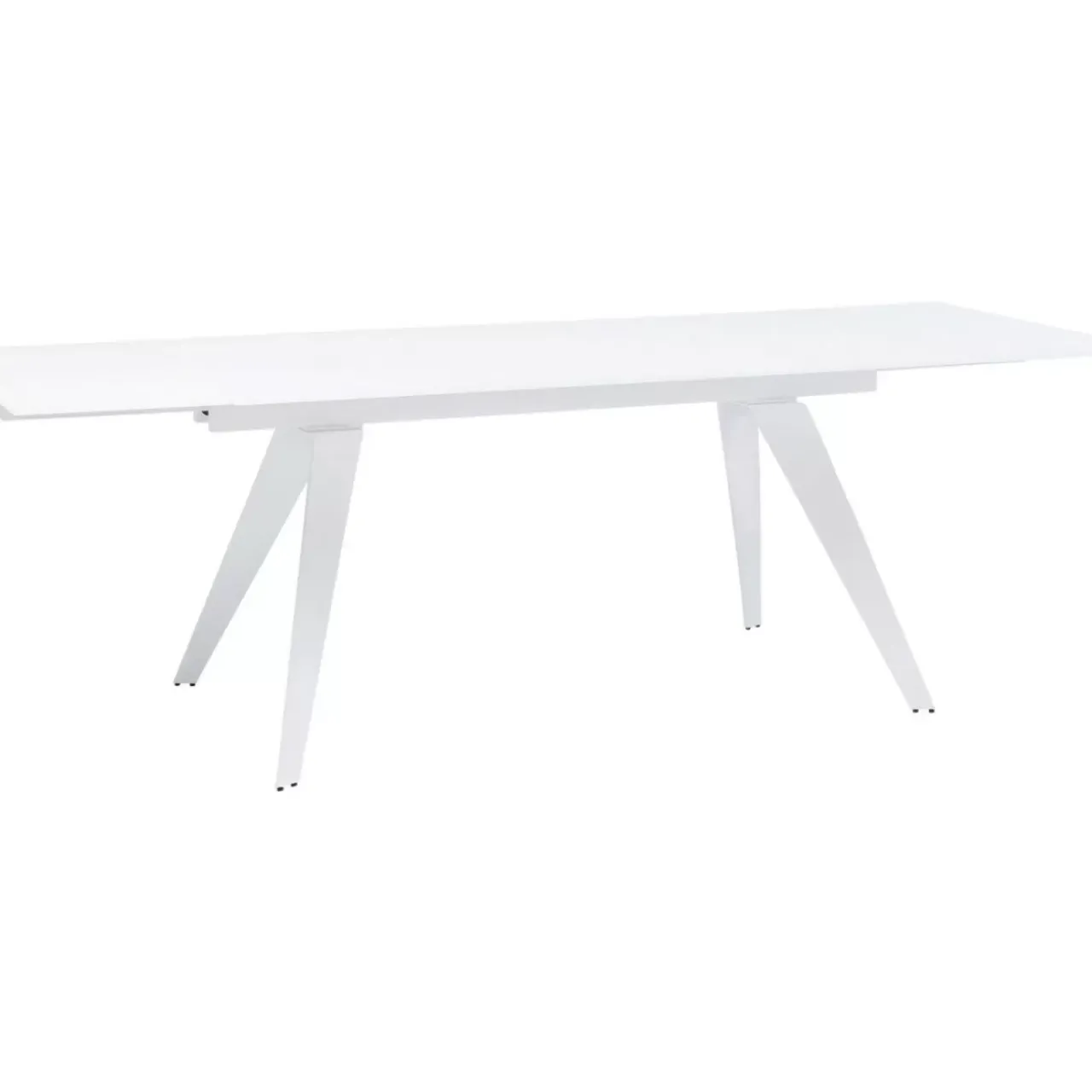 KARE Design Tische-Ausziehtisch Amsterdam Weiss 160(40+40)X90Cm