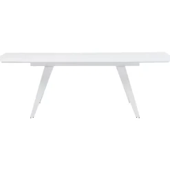 KARE Design Tische-Ausziehtisch Amsterdam Weiss 160(40+40)X90Cm