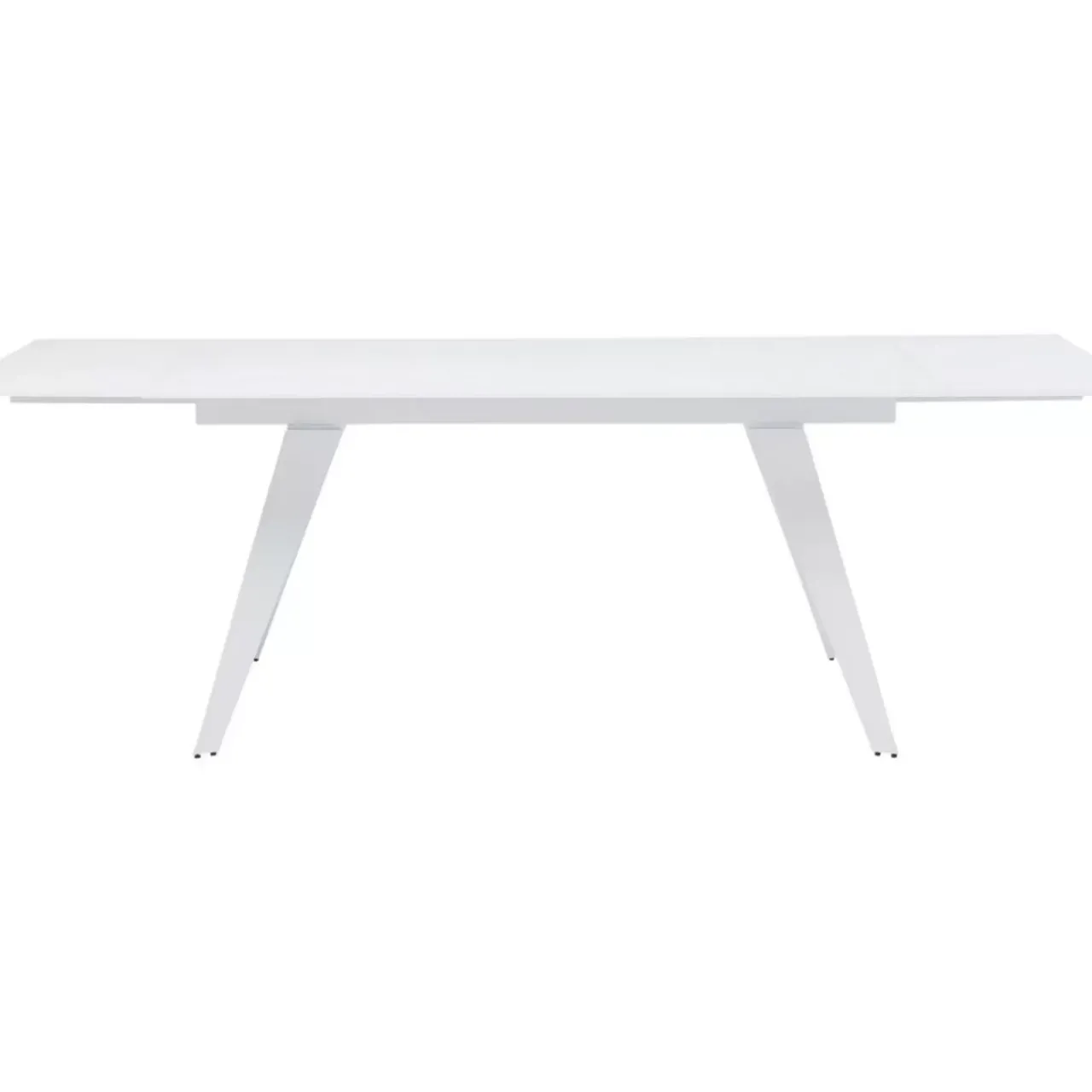 KARE Design Tische-Ausziehtisch Amsterdam Weiss 160(40+40)X90Cm