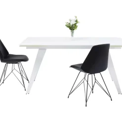KARE Design Tische-Ausziehtisch Amsterdam Weiss 160(40+40)X90Cm
