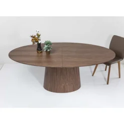 KARE Design Tische-Ausziehtisch Benvenuto Walnut 200(50)X110Cm