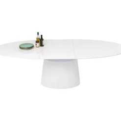 KARE Design Tische-Ausziehtisch Benvenuto Weiss 200(50)X110Cm