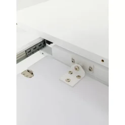 KARE Design Tische-Ausziehtisch Benvenuto Weiss 200(50)X110Cm