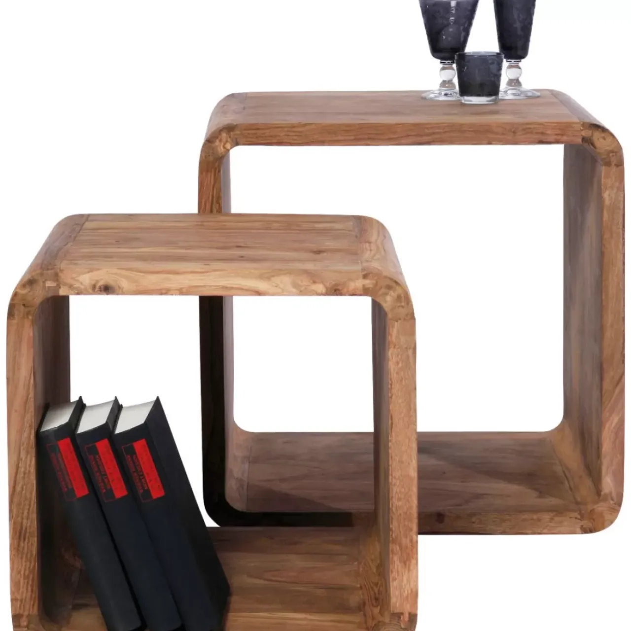 KARE Design Regale-Authentico Cuben Square (2/Set)