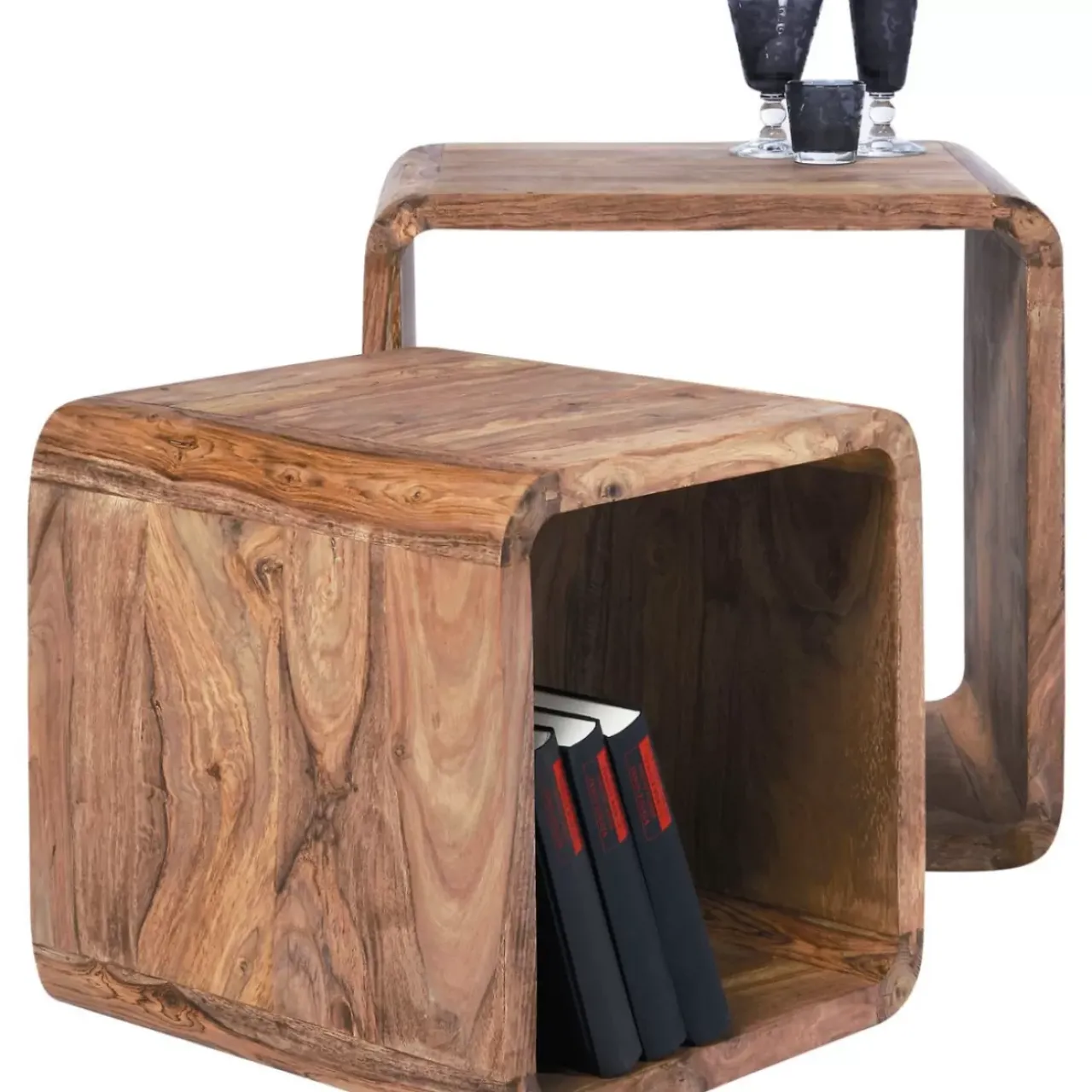 KARE Design Regale-Authentico Cuben Square (2/Set)