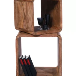 KARE Design Regale-Authentico Cuben Square (2/Set)