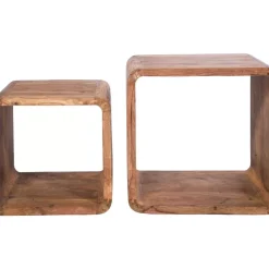 KARE Design Regale-Authentico Cuben Square (2/Set)