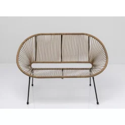 KARE Design Outdoormöbel-Bank Acapulco Natur