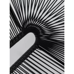 KARE Design Outdoormöbel-Bank Acapulco Schwarz