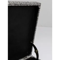 KARE Design Sitzbänke-Bank Buttons Storage B&W Gros