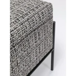 KARE Design Sitzbänke-Bank Buttons Storage B&W Gros