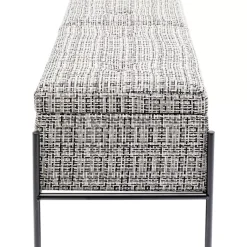 KARE Design Sitzbänke-Bank Buttons Storage B&W Gros