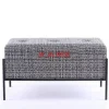 KARE Design Sitzbänke-Bank Buttons Storage B&W Klein