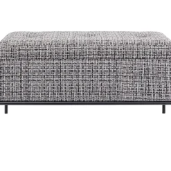 KARE Design Sitzbänke-Bank Buttons Storage B&W Klein