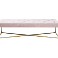 KARE Design Sitzbänke-Bank Crossover Rose Messing 150X40Cm