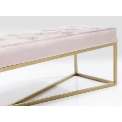 KARE Design Sitzbänke-Bank Crossover Rose Messing 150X40Cm