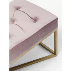 KARE Design Sitzbänke-Bank Crossover Rose Messing 90X40Cm