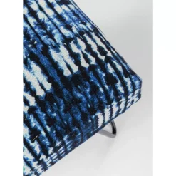 KARE Design Sitzbänke-Bank Desna Patchwork Blau 80Cm