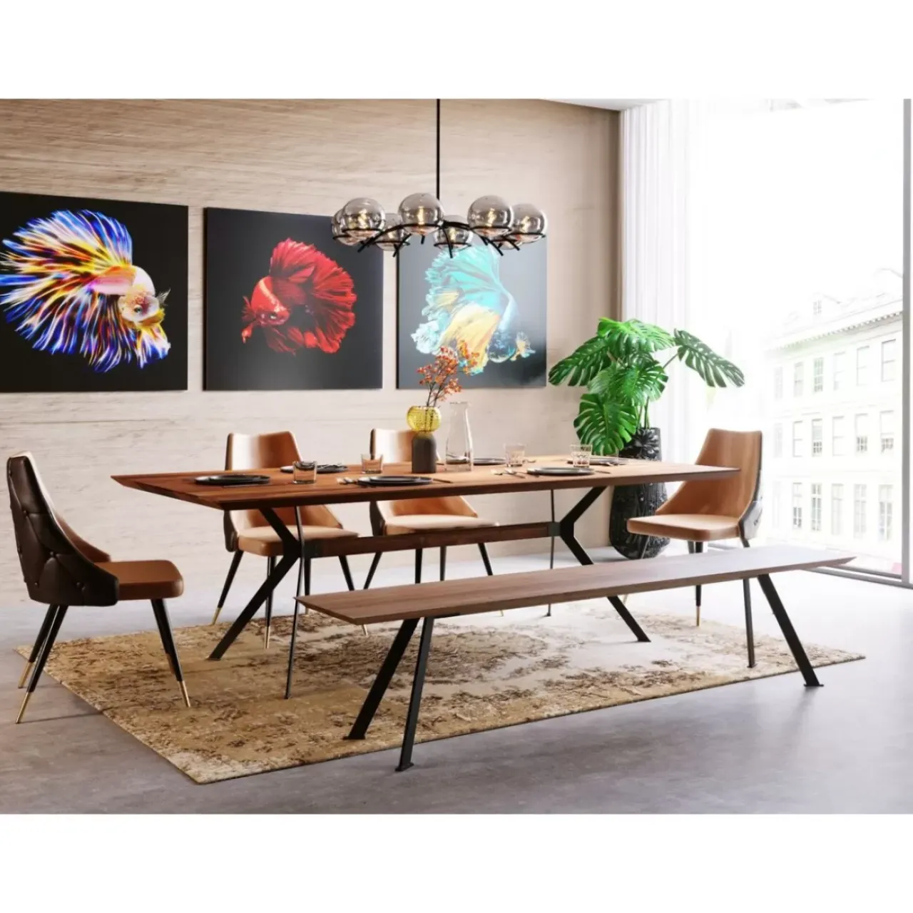 KARE Design Sitzbänke-Bank Downtown 200Cm