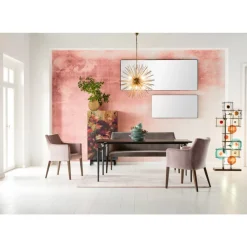 KARE Design Sitzbänke-Bank Mode Velvet Grau